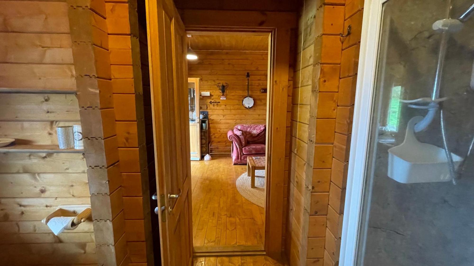 Blossom Cabin - Little Log Cabin In Wales 纽敦 外观 照片